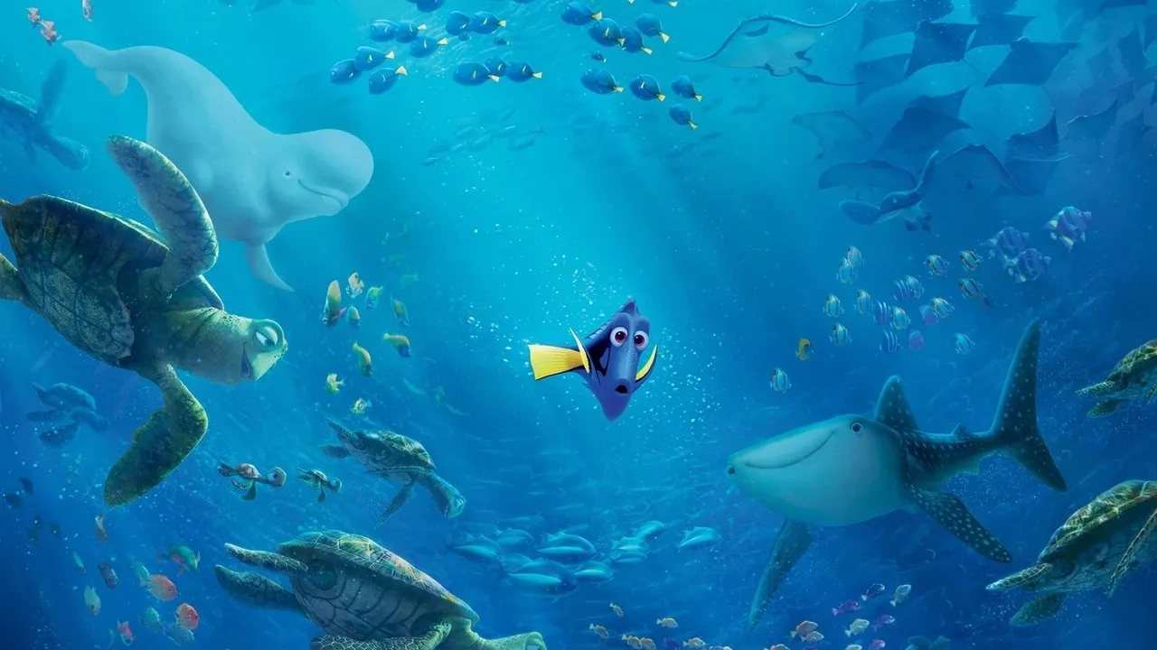 Cena de Procurando Dory (2016)