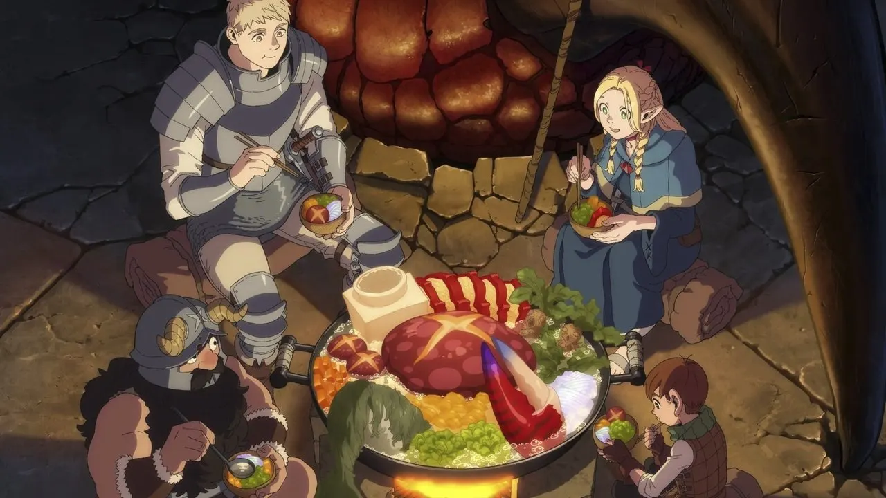 Cena de Dungeon Meshi (2024)