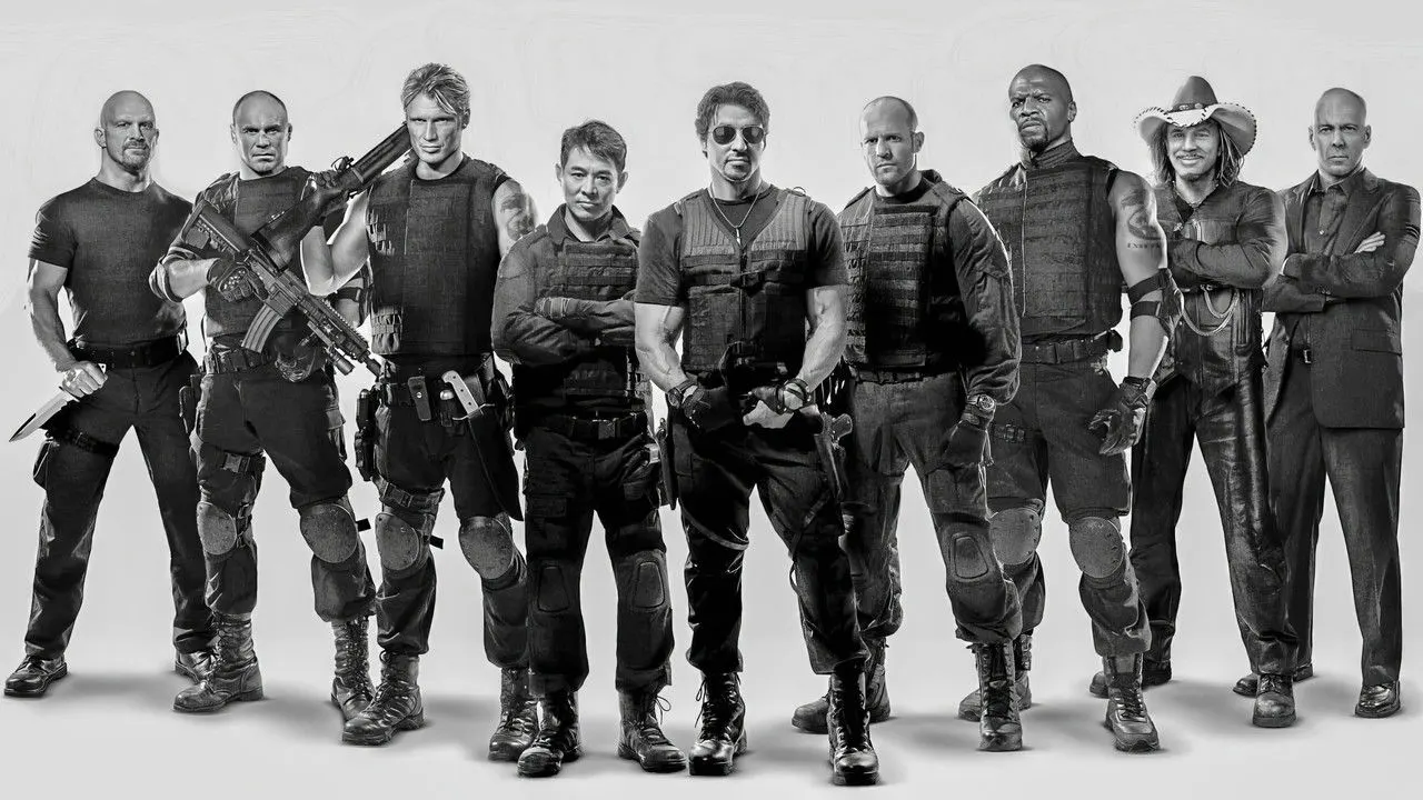 Cena de Os Mercenários (2010)