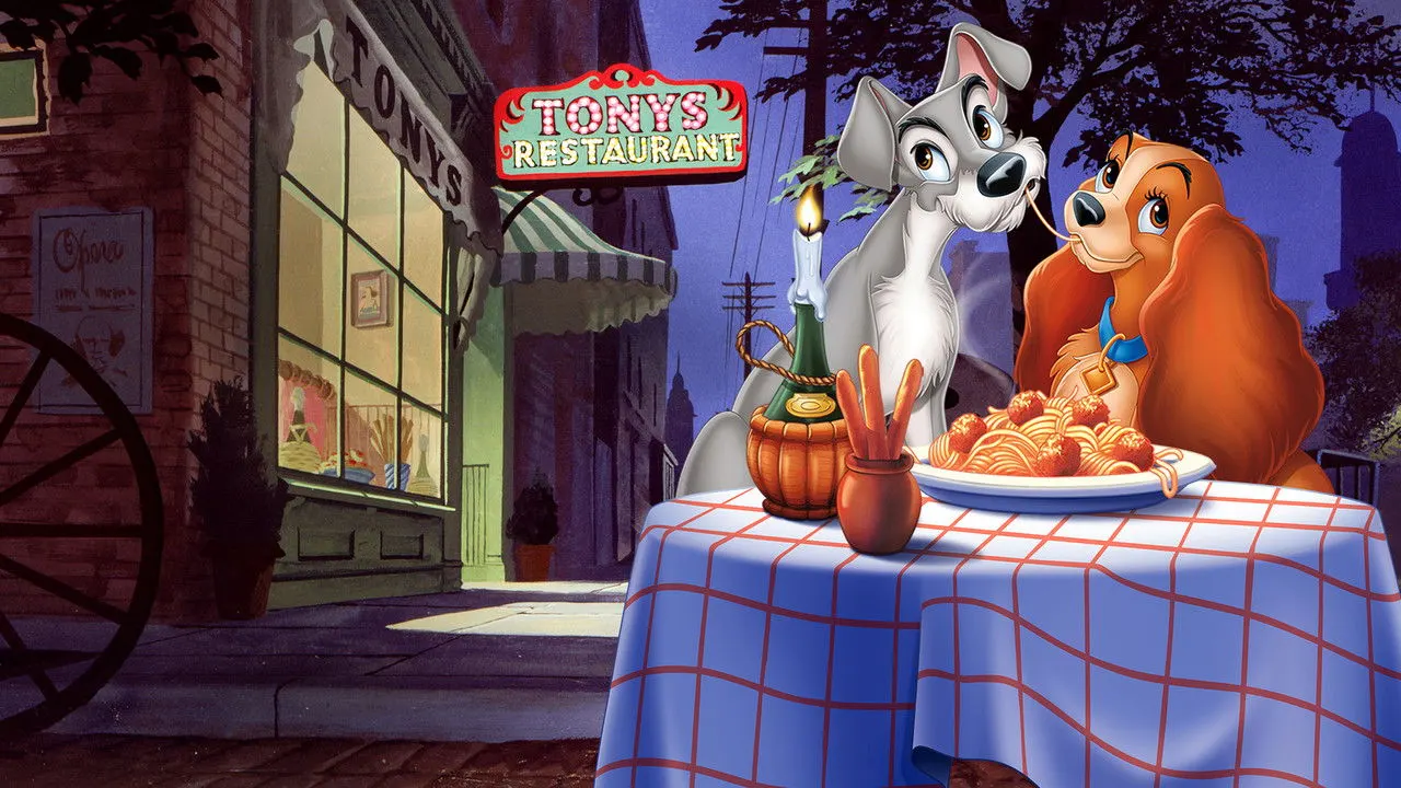 Cena de A Dama e o Vagabundo (1955)
