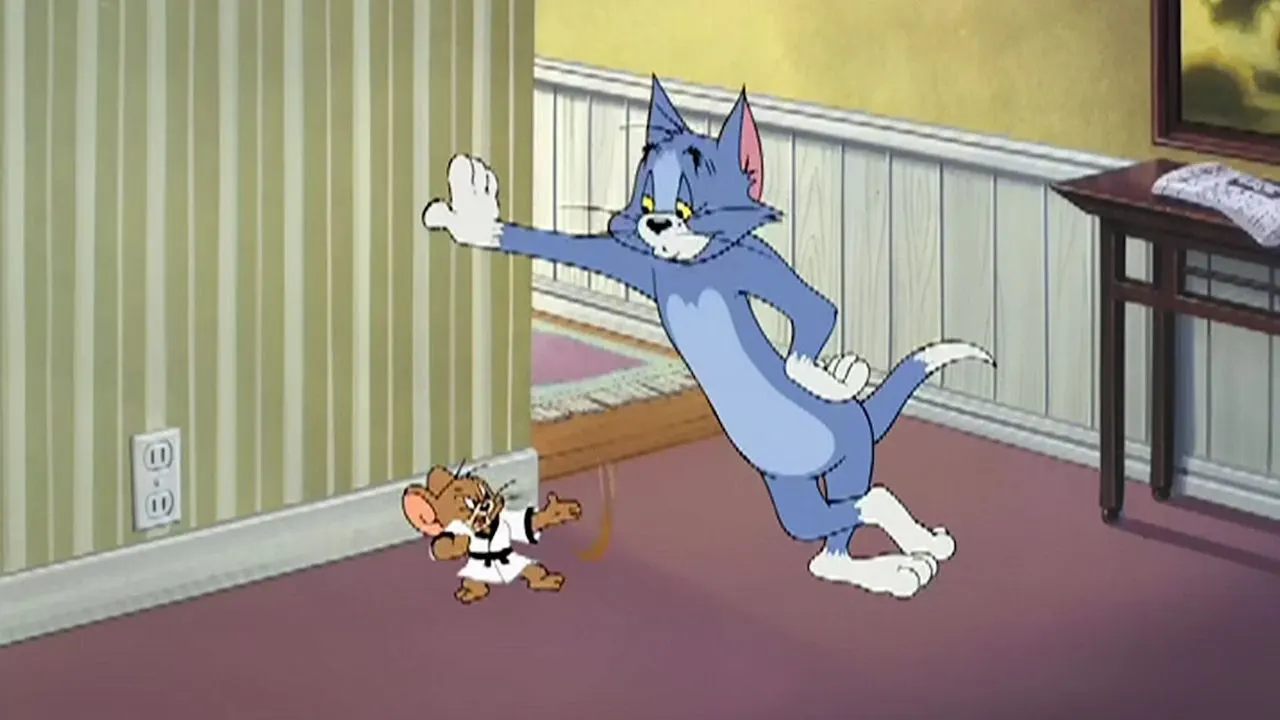 Cena de Tom e Jerry: O Guarda Costas Caratéca (2005)