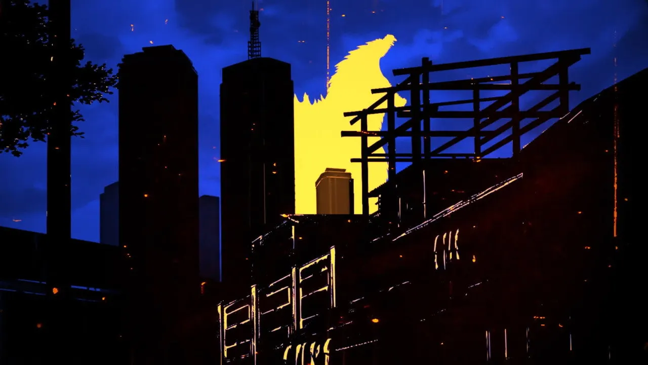 Cena de Godzilla Singular Point (2021)