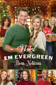 Pôster de Natal em Evergreen: Boas Notícias