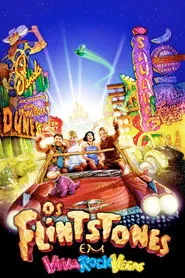 Pôster de Os Flintstones em Viva Rock Vegas