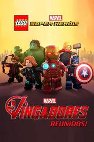 Pôster de LEGO Super-Heróis da Marvel: Vingadores Reunidos!