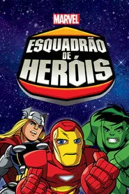 Pôster de Esquadrão de Heróis
