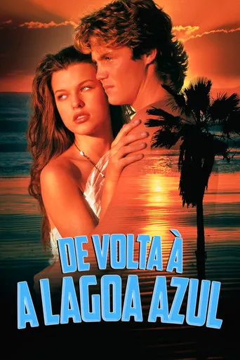Pôster de De Volta à Lagoa Azul (1991)