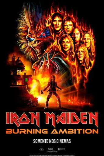 Pôster de Iron Maiden Burning Ambition (2026)