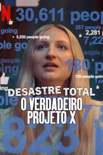 Pôster de Desastre Total O Verdadeiro Projeto X 4K [DV][HDR]