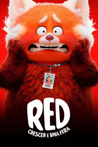 Pôster de Red Crescer é Uma Fera (2022)