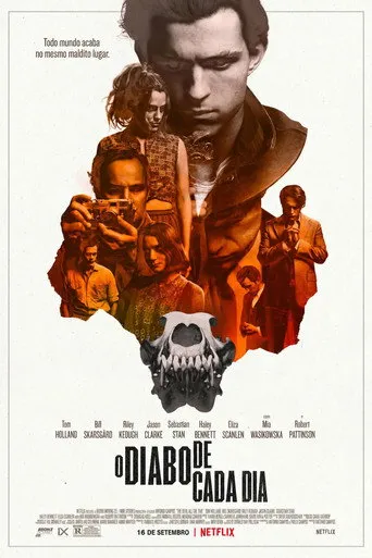 Pôster de O Diabo de Cada Dia (2020)