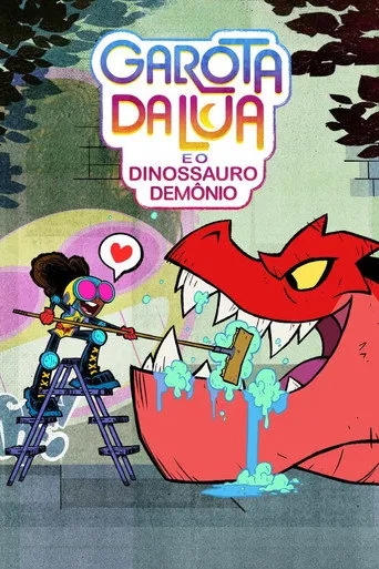 Pôster de Garota da Lua e o Dinossauro Demônio (2023)