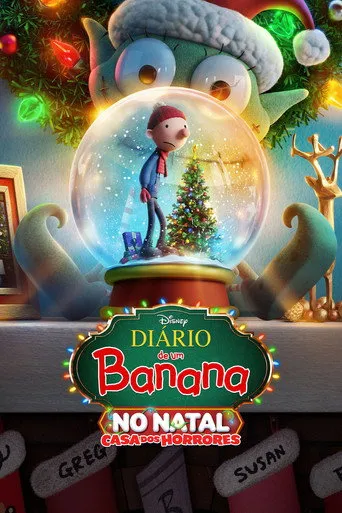 Pôster de Diário de um Banana no Natal Casa dos Horrores (2023)