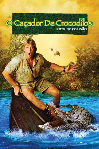 Pôster de O Caçador de Crocodilos Rota de Colisão (2002)