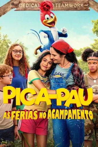 Pôster de Pica-Pau As Férias no Acampamento (2024)