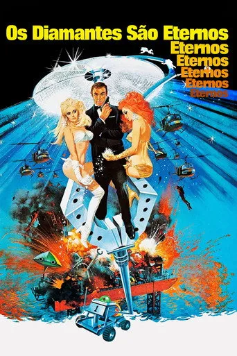 Pôster de 007 Os Diamantes São Eternos (1971)