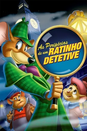 Pôster de As Peripécias do Ratinho Detetive (1986)