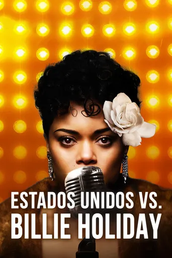Pôster de Estados Unidos vs. Billie Holiday (2021)