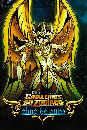 Pôster de Os Cavaleiros do Zodiaco Alma de Ouro (2015)