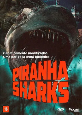 Pôster de Tubarão-Piranha (2014)