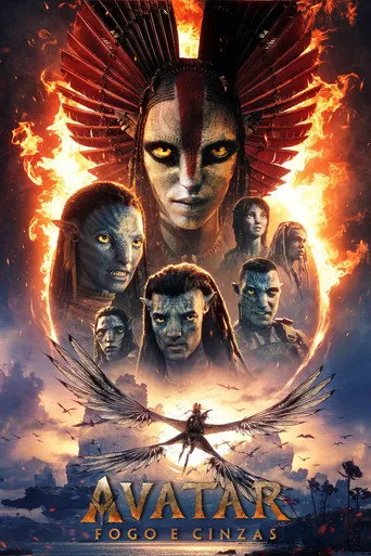 Pôster de Avatar Fogo e Cinzas (2025)