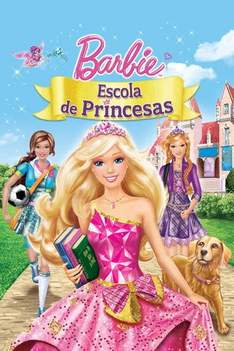 Pôster de Barbie Escola de Princesas (2011)