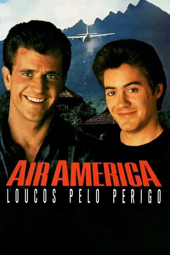 Pôster de Air America: Loucos Pelo Perigo (1990)