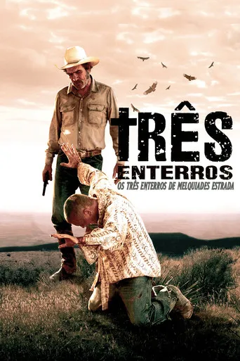 Pôster de Três Enterros (2005)
