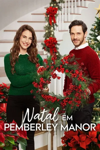 Pôster de Natal em Pemberley Manor (2018)