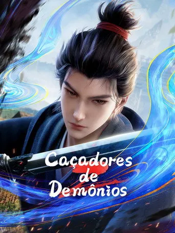 Pôster de Caçadores de Demônios (2023)