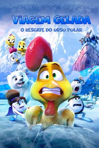 Pôster de Viagem Gelada O Resgate do Urso Polar (2022)