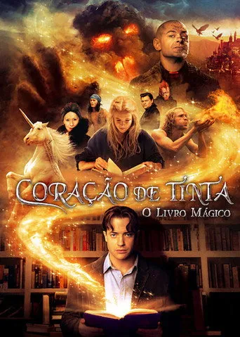 Pôster de Coração de Tinta O Livro Mágico (2008)