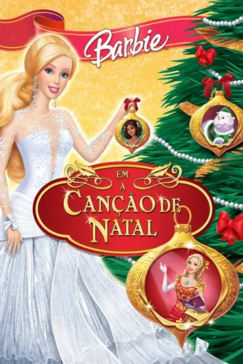 Pôster de Barbie em a Canção de Natal (2008)