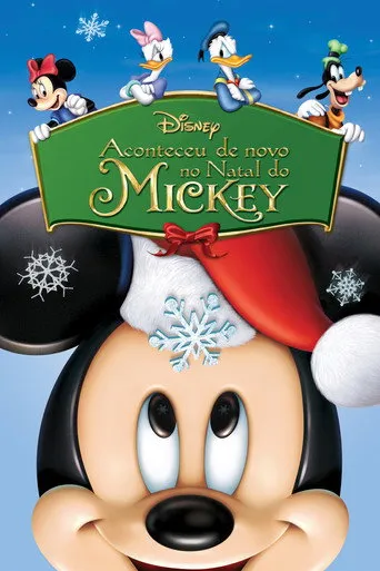Pôster de Aconteceu no Natal do Mickey (2004)