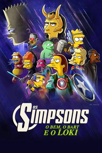Pôster de Os Simpsons: O Bem, o Bart e o Loki (2021)
