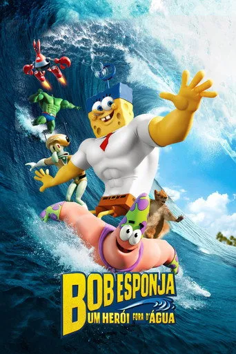 Pôster de Bob Esponja: Um Herói Fora D'Água (2015)