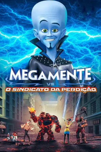 Pôster de Megamente Vs. O Sindicato da Perdição (2024)