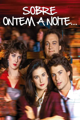 Pôster de Sobre Ontem a Noite (1986)