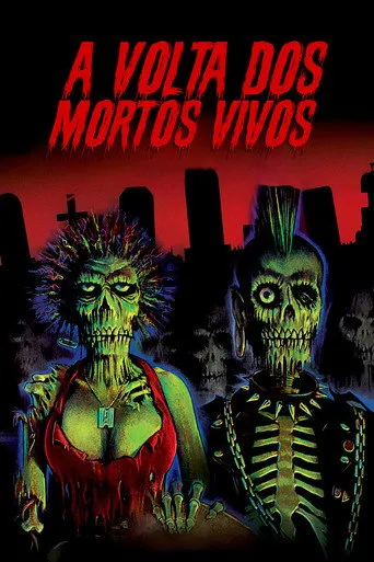 Pôster de A Volta dos Mortos Vivos (1985)