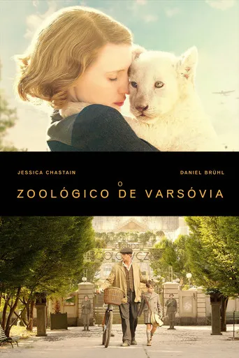 Pôster de O Zoológico de Varsóvia (2017)