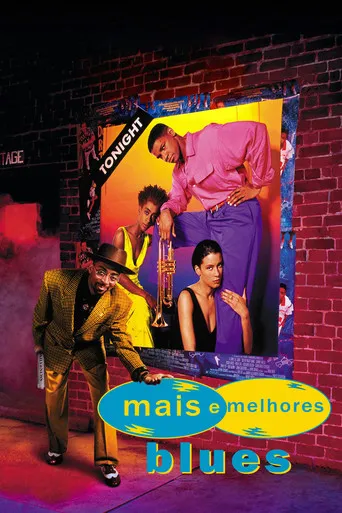 Pôster de Mais e Melhores Blues (1990)