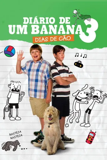 Pôster de Diário de um Banana 3 Dias de Cão (2012)