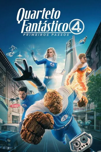 Pôster de Quarteto Fantástico Primeiros Passos (2025)