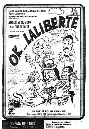 Pôster de O.K.... Laliberté (1973)