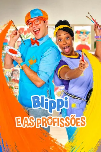 Pôster de Blippi e As Profissões (2025)