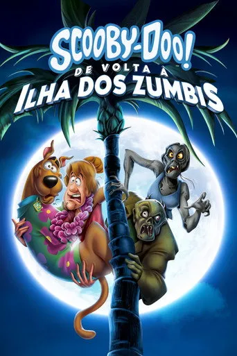 Pôster de Scooby-Doo! De Volta à Ilha dos Zumbis (2019)