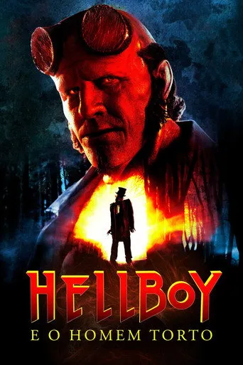 Pôster de Hellboy e o Homem Torto (2024)
