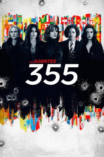 Pôster de As Agentes 355 (2022)
