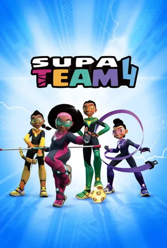 Pôster de Super-Heroínas da Equipe 4 (2023)