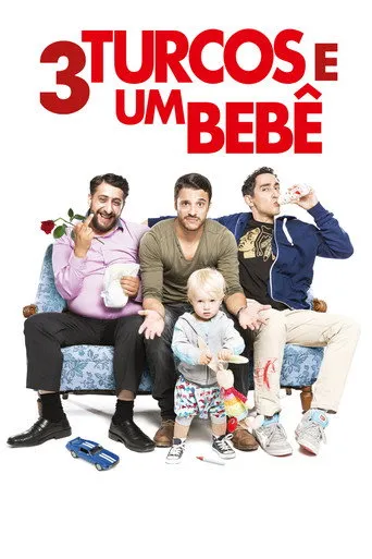 Pôster de 3 Turcos e um Bebê (2015)